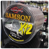 PE FISHING LINE | Relix Nusantara Samson X12 100 Meter 10 Roll Connecting Fishing Line Braided Line 