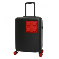 LEGO 2x2方塊 雙輪黑+紅色20/24/28吋行李箱(40L)