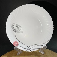 Opal Dinner Plate 24cm | 377 | Microwave Safe | Dishwasher Safe