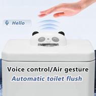 Voice controlled toilet flush, gesture sensing flush, intelligent switch robot,Touchless Toilet Flus