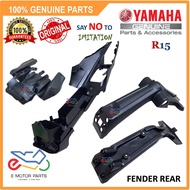 R15 FENDER REAR R15 REAR MUDGUARD MUD GUARD BOX BELAKANG R15 [100% ORIGINAL YAMAHA] - BK6-F1611-00 B