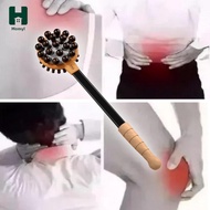 [Homyl] Handheld Massager Hammer Muscle Massage Hammer Long Handle Flexible Relaxing