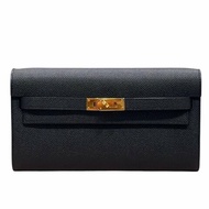 HERMES KELLY TO GO 側背包 Epsom 小牛皮 黑色 金扣
