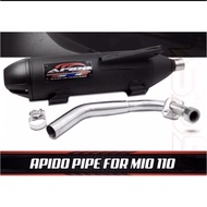 ▏ ▽ ✟ ♗ ▣ Apido pipe V3 For mio sporty/soul carb (Made in thailand)