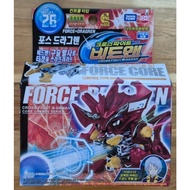 Takara Tomy Sonokong Cross Fight B-Daman CB-26 FORCE=DRAGREN Core Change Series Starter Korea Ver.