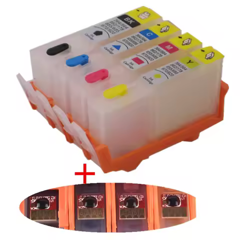 Refill For HP 903 904 905 refillable ink cartridge permanent chip FOR HP OfficeJet pro 6950 6951 695