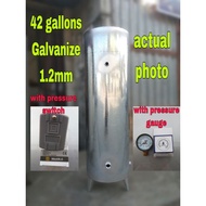 42 GALLONS PRESSURE TANK GALVANIZE 1.2MM