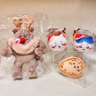 ✨現貨✨ Chiikawa 聖誕節 2025 christmas 公仔掛飾 掛件 吊飾 匙扣 馴鹿 鹿 燒雞 火雞 聖誕晚餐 panettone 聖誕麵包 水果麵包 大麵包 吉伊卡哇 吉伊 chii 