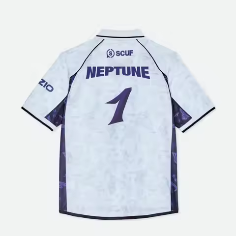 3D Purple Printed Paris M8 Football Jersey, Oversized, Quick Drying and Breathable Suitable for Y2K