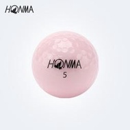 🔥廠家直銷🔥HONMA65周年限定粉色櫻花高爾夫球D1二層兩層球雙層球練習下場球