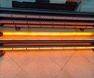 LEDไฟไซเรน120cmไฟฉุกเฉินติดหลังคารถยนต์/ยาว120ซ.8ช่อง4ด้านหน้าหลัง หลอด3วัต12V/24Vรุ่น 318-8×4/1.2ม.