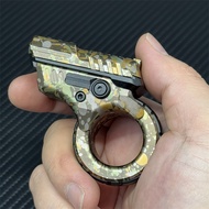 new Alloy Zoom Ratchet Wheel Fidget Ring EDC Fidget Spinner Hand Spinner Adult Fidget Toys ADHD Tool