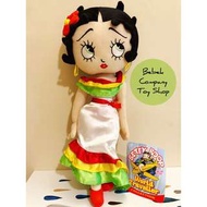 🇺🇸17吋/42cm 2011 Betty Boop 西班牙 美女貝蒂 玩偶 絕版 美國二手玩具 環球 貝蒂 娃娃