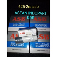 LAHER BEARING 625 2RS / 6252RS ASB MINIATURE BALL BEARING