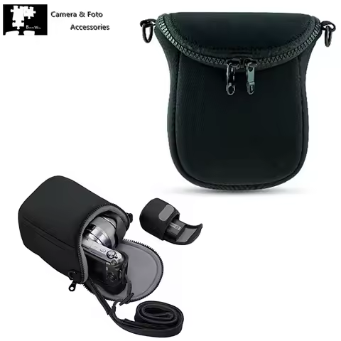 Neoprene Camera Bag Inner Case For Sony A7C II A7CII A7CR ZV-E1 ZVE1 FE 28-60mm Nikon Z30 Z50 16-50m