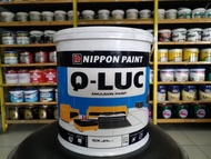 Cat Tembok Rumah Exterior Interior Qluc 5Kg Warna Putih Ember Kecil