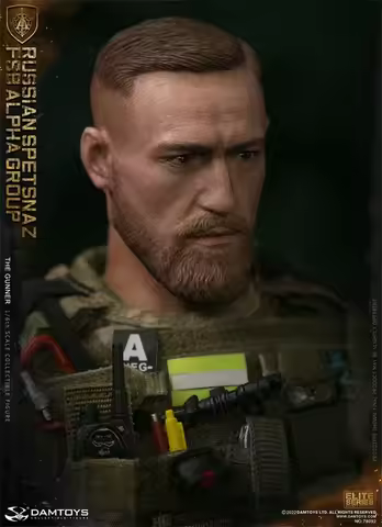 1/6 DAMTOYS DAM 78092 Armed Forces of the Russian Male Tough Guy Vivid Head Sculpt Carving Fit 12" A