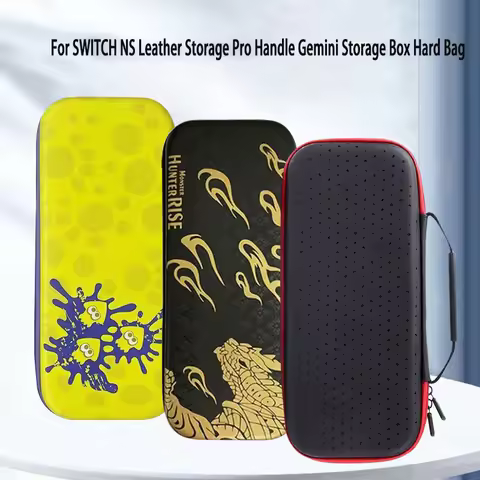 For Switch Hori Split Pad Pro Controller Carrying Case Storage Bag Gamepad Protection Box Travel Pou