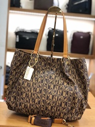 TAS BONIA monogram serut L NEW UK 35X15X31 xx