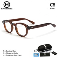 Kính Mắt Phong Cách Johnny Depp Lemtosh Thời Trang Hawaii Gọng Acetate Chất Lượng Hàng Đầu Kính Mắt