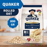 Quaker Oatmeal Rolled Oat Wholegrain 800 grams - Whole Oats