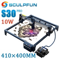 SCULPFUN S30 Pro 10W Laser Engraver Automatic Air Assisted Engraving Machine for Wood Metal Laser Pr