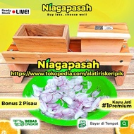 ( Wadah Jumbo ) Alat Produksi Bawang Goreng Rumahan Serbaguna Bisa Keripik - 4 In 1 Slicer