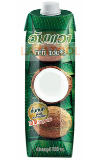 อัมพวา กะทิ แบบกล่อง 1000 มล. Ampawa Coconut Milk Prisma 1000 ml