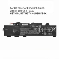 New  11.55V 56wh New Laptop Battery TT03XL For HP EliteBook 755 850 G5 G6 ZBook 15U G5 TT03XL HSTNN-