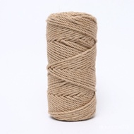 ‍🚢Jute Rope Wholesale Hand-Woven Decorations Binding Rope Cat Climbing Frame Photo Wall Tag Hemp Line Tug of War Thick R