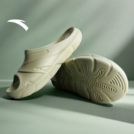 ANTA Men C37 Slipper Anti-Skid Non-Slip Light Walking Beach Sandal Sports Brown (Selipar Lelaki)