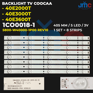 BACKLIGHT TV COOCAA 40 Inch 40E2000T 40E3000T 40E3600T 5800-W40000-1P00 REV1.0