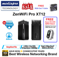 ASUS ZenWiFi Pro XT12 AX11000 Tri-Band WiFi 6 Mesh WiFi System (2 pack)  - 3 Year Local Asus Warranty