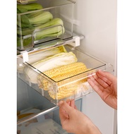 Refrigerator Drawer Storage Box Transparent Fruit and Vegetable Crisper Hanging Dedicated Egg Storage Box Food Organize