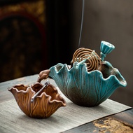 Creative Hanging Small Plate Zen Small Mosquito Incense Incense Incense Burner Ceramic Ornaments San