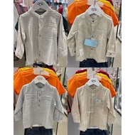 KEMEJA QNA Shirt Children'skoko size 1.2.3.4 years