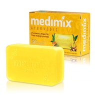 Medimix印度全新包裝版皇室藥草浴美肌皂/薑黃/125g-10入