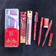 Chenguang Exam Set 8-Piece Set Student Preparation Pen PP Stationery Box Coating Pen Exam Pen Statio