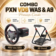 COMBO PXN VD6 W AS with A9 Direct Drive Steering Racing Wheel Stand