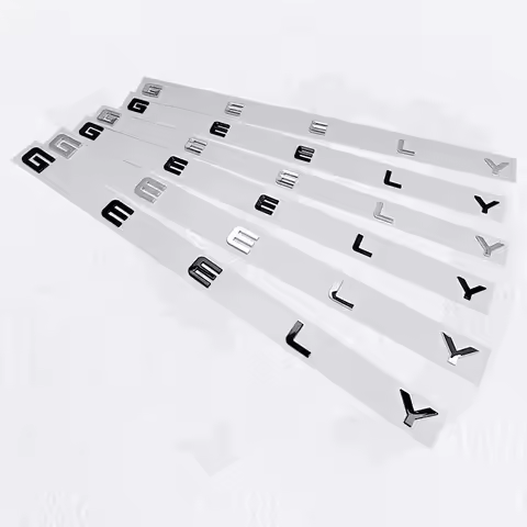 GEELY letter Label Badge trunk Car stickers for Geely Series Atlas EmgrandGT monjaro coolray modifie