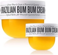 Sol de Janeiro Bum Bum Cream, Includes a full size (240ml) and a travel size (75ml) Brazilian Bum Bum Cream. - Bundle 2 pack