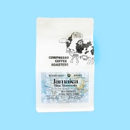 100% Jamaica Blue Mountain Coffee (250 Grams) Cowpresso Coffee Roasted Whole Beans