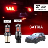 Satria/Ertiga/Exora/Gen2 1PC 27LED Car Brake Light Bulb Flash &amp; Non Flash T20/7443 1157/P21-5W (Strobe+Stay)