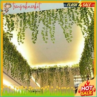 50% Off Artificial Ivy Leaves Hanging Plastic Vines Fake Vines Decorative Ornaments Synthetic Plant/