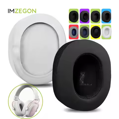 Ear Pads Redragon IMZEGON Replacement Earpads for Redragon H510 Zeus H520 H530 H720 H710 Headphones 