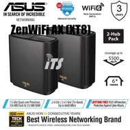 Asus AX6600 Tri Band WiFi 6 (802.11ax) 5500sq Mesh WiFi System (ZenWiFi AX XT8 (2pk))