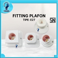 Ceiling light fittings/E27 faceted ceiling light fittings brand CAHAYA