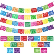 Banner Mexican Party Decorations Hollow Design Streamers Various Tails Fiesta Reusable Walls Celebra