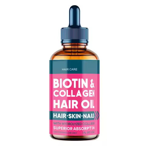 Liquid Biotin Wrinkle, Moisturizing Nail Care, Strengthening Promotes Hair Growth For Men And Women3