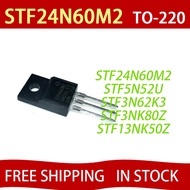 5PCS STF24N60M2 24N60M2 STF24N60 STF5N52U F5N52U STF5N52 STF3N62K3 F3N62K3 STF3NK80Z F3NK80Z STF13NK